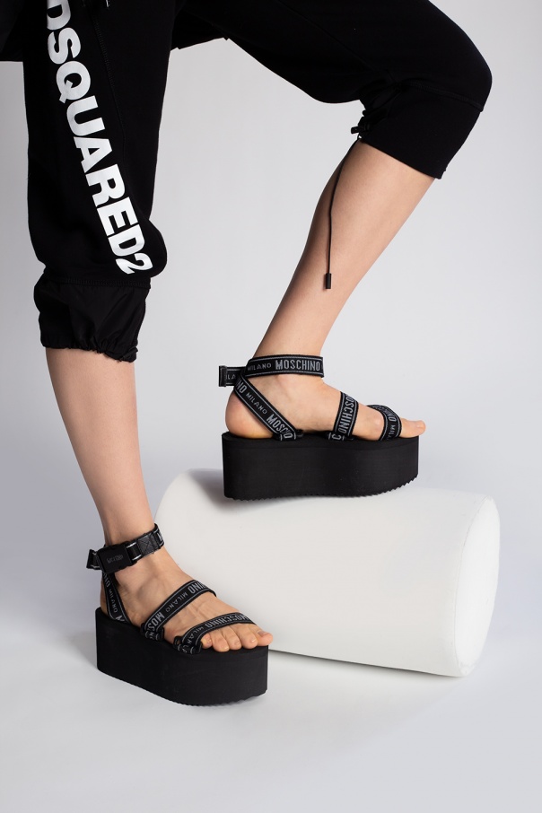 Moschino platform discount sandal